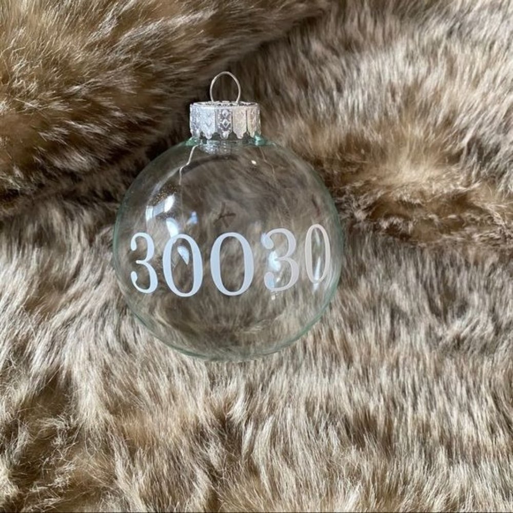 30030 Decatur Avondale Glass Ornament